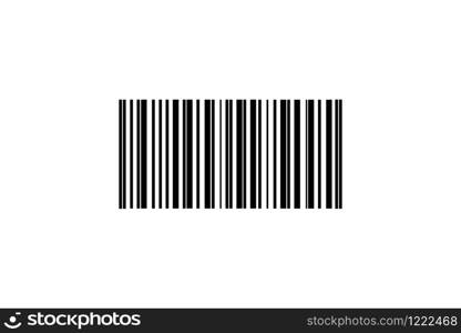 Bar code Vector illustration isolated icon white background.