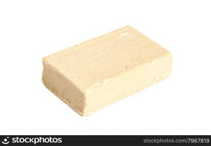 Bar Of Soap Isolated on white