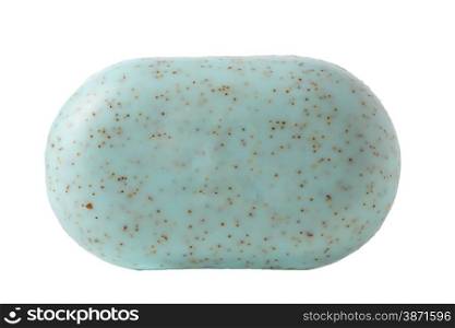 bar of soap with small particles of skin care