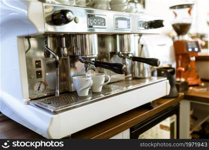 bar still life with coffee machine. High resolution photo. bar still life with coffee machine. High quality photo