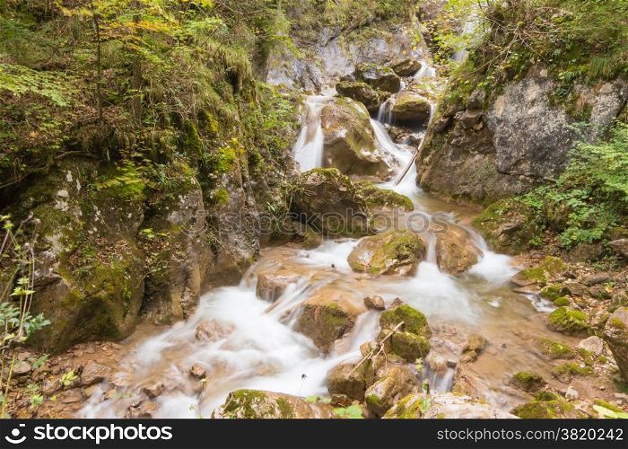 Barenschutzklamm ? the most impressive and the best developed gorge in Styria, Austria