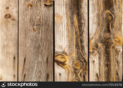 Barn Wooden Wall Planking Texture. Reclaimed Old Wood Slats Rustic Background. Home Interior Design Element In Modern Vintage Style. Hardwood Dark Brown Timber Solid Structure.