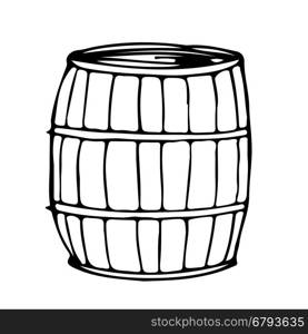 barrel hand draw doodle illustration design