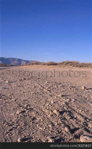 Barren desert