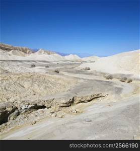 Barren landscape in Death Valley National Park.