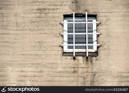 Bars over window