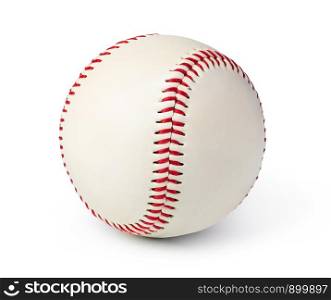 Baseball Ball Isolated On White Background. Baseball Ball
