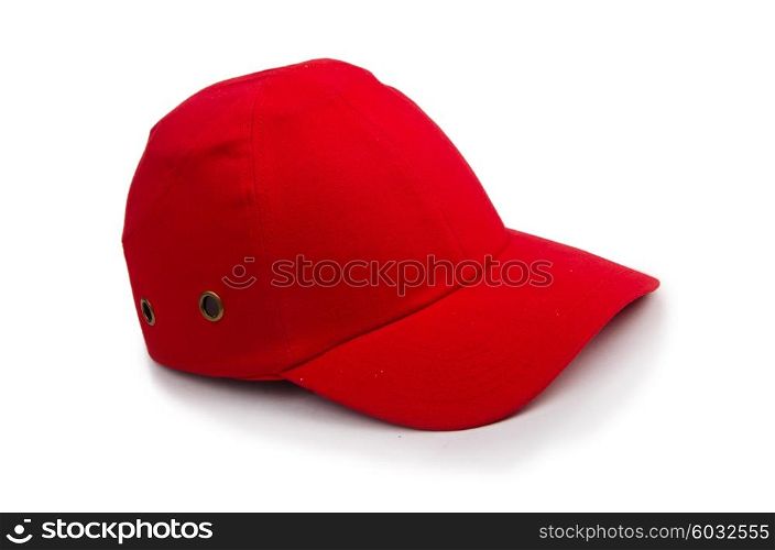 Baseball cap isolated on the white