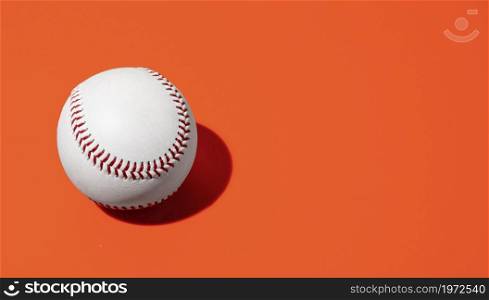 baseball with copy space. High resolution photo. baseball with copy space. High quality photo