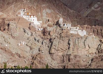 Basgo Monastery is a Buddhist monastery in Basgo, Ladakh, India