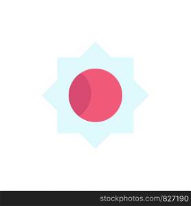 Basic, Setting, Ui Flat Color Icon. Vector icon banner Template