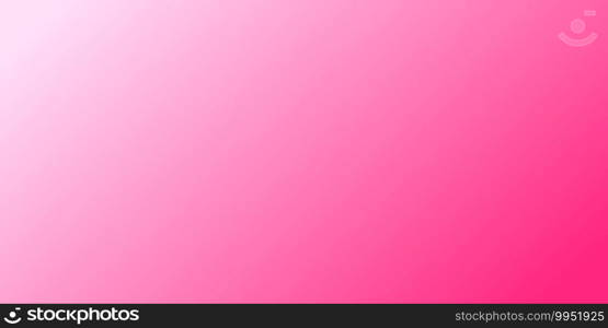 Basic smooth pink white color gradient illustration.