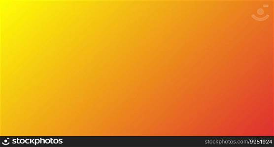 Basic smooth yellow orange color gradient illustration.