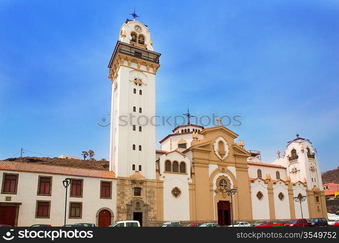 Basilica de Candelaria church in Tenerife at Canary Islands