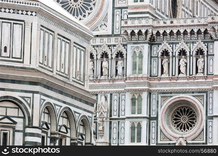 Basilica di Santa Croce (Basilica of the Holy Cross) in Florence city