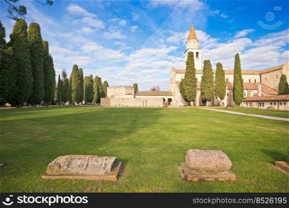 Basilica di Santa Maria Assunta in Aquileia, UNESCO world heritage site in Friuli Venezia Giulia region, northern Italy
