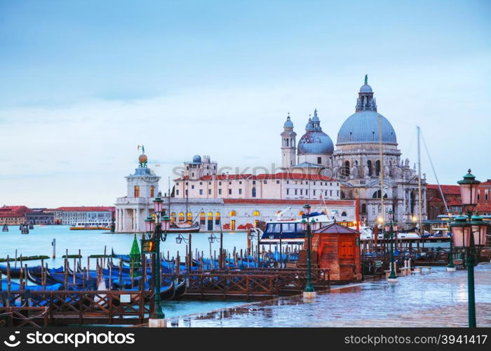 Basilica Di Santa Maria della Salute as seen from San Marco square