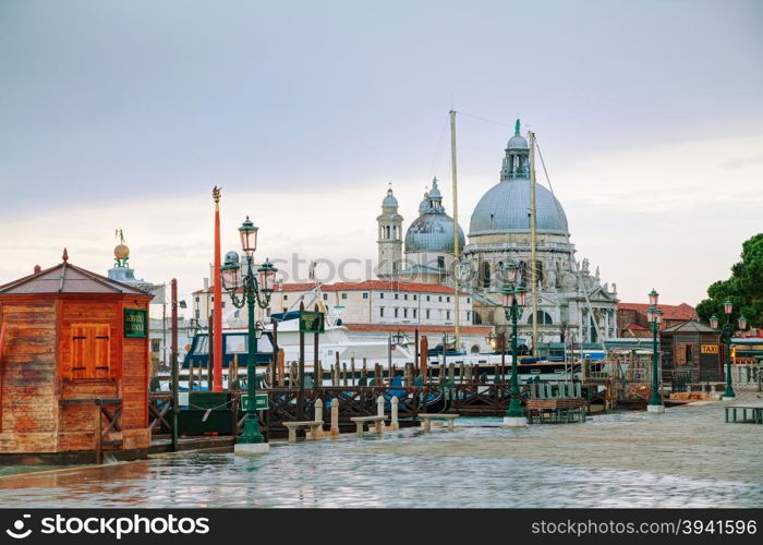 Basilica Di Santa Maria della Salute as seen from San Marco square