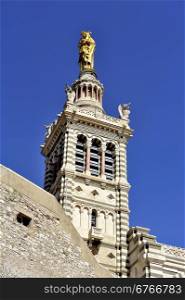 Basilica Notre Dame of the Guard Marseille known as the Good Mother
