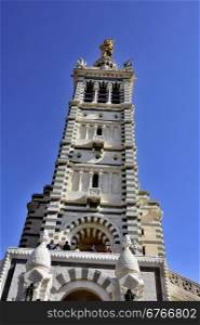 Basilica Notre Dame of the Guard Marseille known as the Good Mother