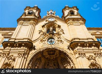 Basilica of Saint Mary of the Chorus is a baroque Roman Catholic parish church and minor basilica in San Sebastian, Spain