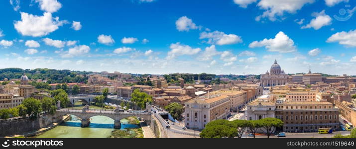 Basilica of St. Peter in a summer day in Vatican