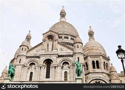 Basilica Sacre Coeur in Paris, France