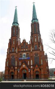 Basilica Warsaw Poland.