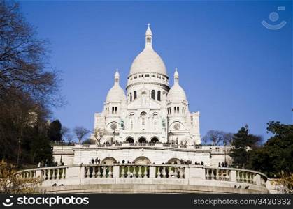 Basilique du Sacre-Coeur. Paris. France