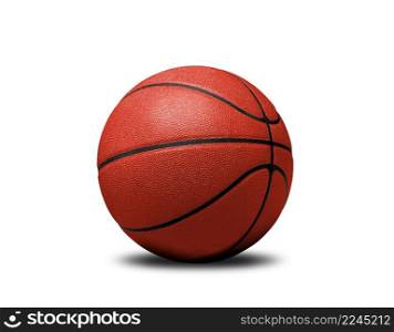 Basket ball isolated on white. Basket ball