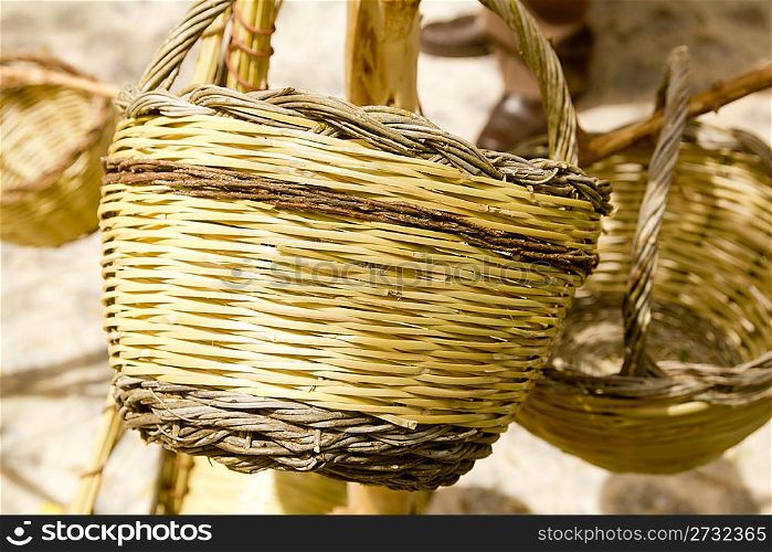 basket handcraft mediterranean Ibiza Balearic tradition