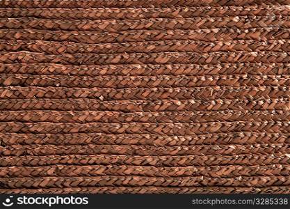 basket handcrafted texture macro closeup detail in brown