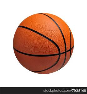 Basketball isolated on white background