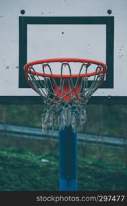 basketball sport in the street