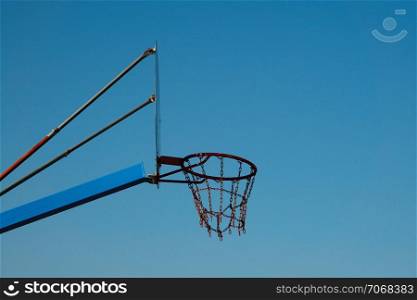 basketball sport in the street