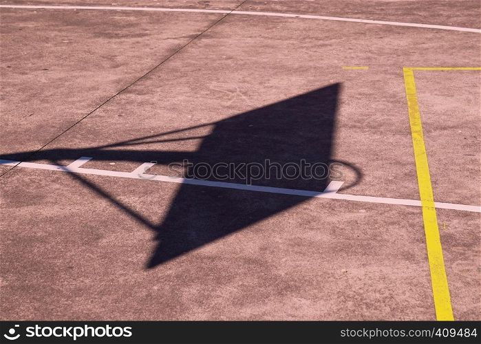 basketball sport shadow silhouette