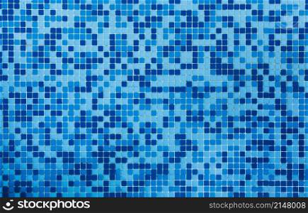 bathroom blue tiles texture background