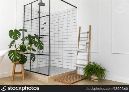 bathroom interior design with shower. Resolution and high quality beautiful photo. bathroom interior design with shower. High quality beautiful photo concept