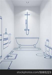 bathroom planning design
