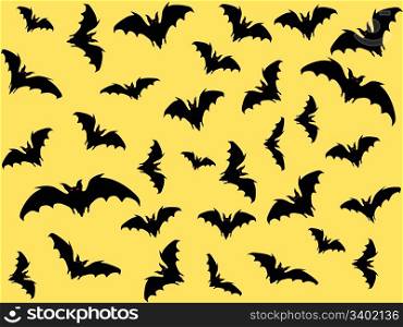 Bats. Vector