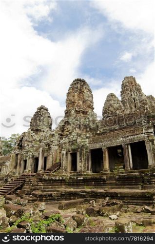 Bayon Temple. Angkor, Siem Reap, Cambodia.