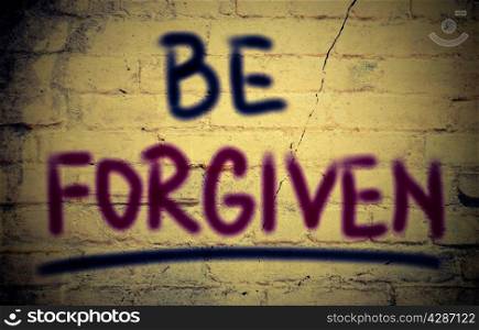 Be Forgiven Concept