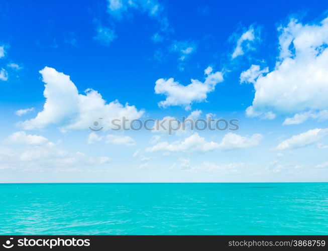 beach and beautiful tropical sea