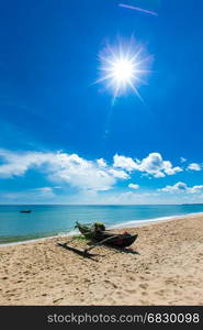 beach and tropical sea