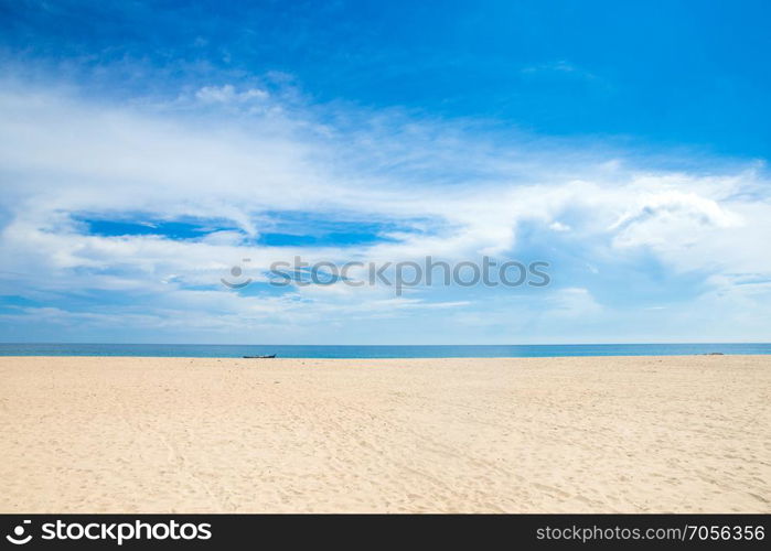 beach and tropical sea