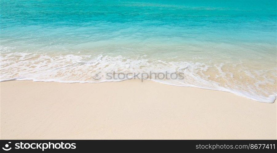 beach and tropical sea . nature background