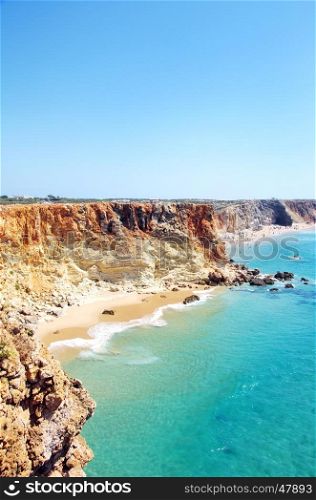 beach near Sagres village, Portugal.