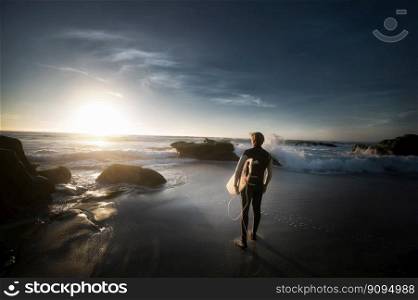 beach ocean surfer surf shore