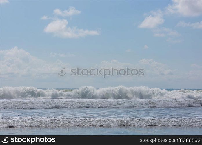 Beach on the ocean coast