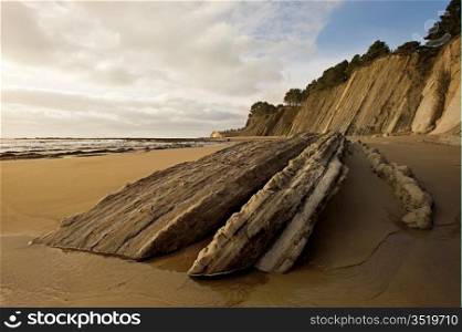 Beach Rock Formation